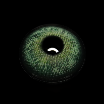 Kelly Green Coloured Contact Lenses